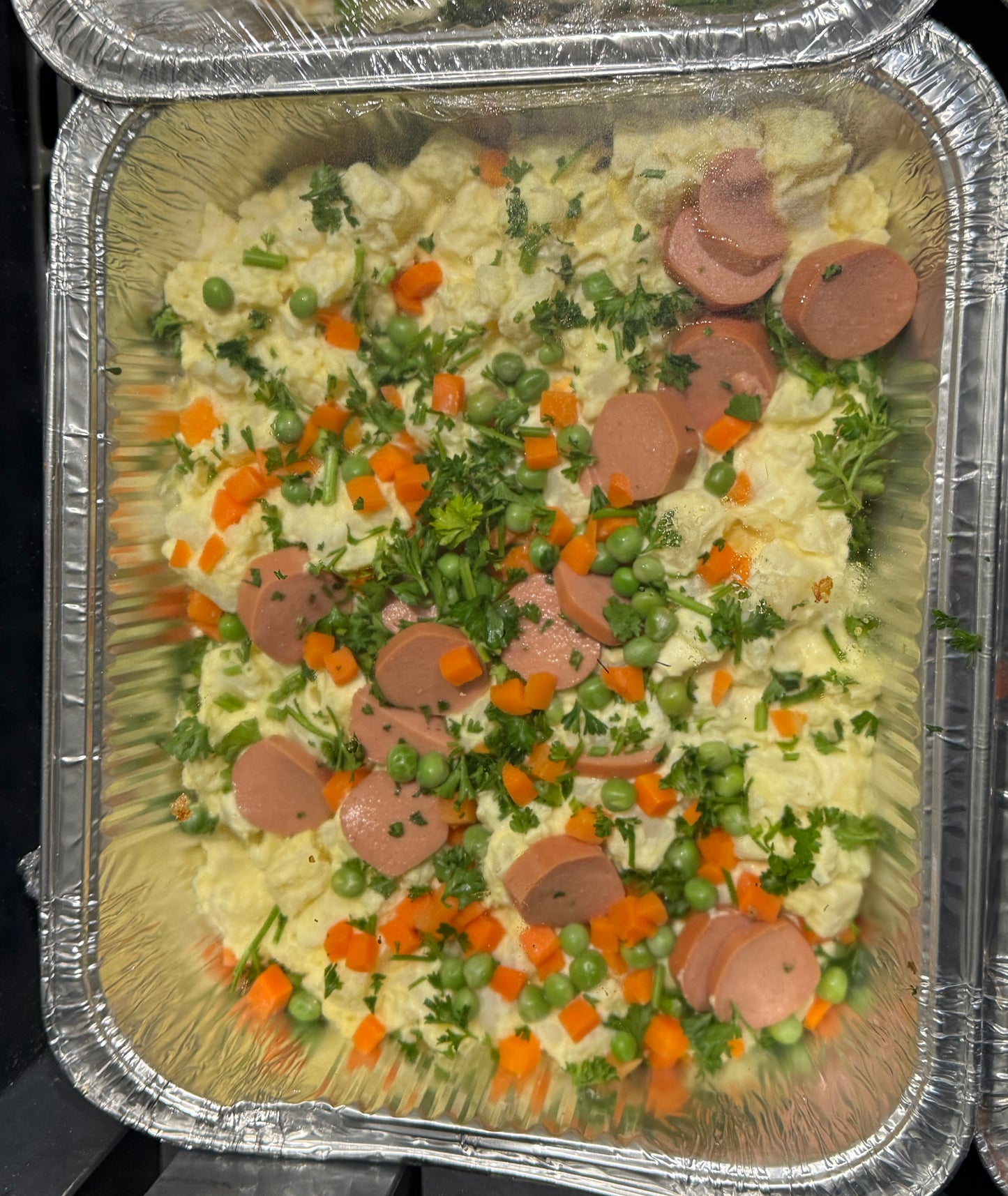 E) Ensalada de papa/Potato salad